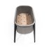 Κούνια Stokke Snoozi, για νεογέννητα, άνετη και ευάερη, σκανδιναβικού σχεδιασμού, γκρι γραφίτη - 3