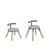 Scaun Reglabil pentru Copii Stokke MuTable V2, Ergonomic, Design Durabil si Confortabil, Storm Grey - 3