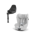 Pachet Scaun Auto pentru copii Cybex Sirona T i-Size Plus si Baza T, Rotatie 360°, Confort si Protectie, Platinum White - 1