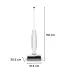 Aspirator cu spalare Rowenta X-Clean 10 GZ7540WO, 200W, 60 min, Autocuratare si uscare automata la 65°C, Alb-Argintiu - 11