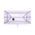 Stokke Flexi Bath Πτυσσόμενη Μπανιέρα για Μωρά 0-4 Ετών, Συμπαγής και Φορητή, Λεβάντα - 3