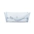 Set Cadita Pliabila Stokke Flexi Bath 0-4 Ani cu Suport Nou Nascuti, Compact si Ergonomic, Ocean Blue - 3