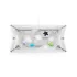Set Cadita Pliabila Stokke Flexi Bath 0-4 Ani cu Suport Nou Nascuti, Compact si Ergonomic, White - 5