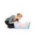 Set Cadita Pliabila Stokke Flexi Bath 0-4 Ani cu Suport Nou Nascuti, Compact si Ergonomic, White - 6