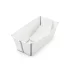Set Cadita Pliabila Stokke Flexi Bath 0-4 Ani cu Suport Nou Nascuti, Compact si Ergonomic, White - 1