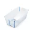 Set Cadita Pliabila Stokke Flexi Bath 0-4 Ani cu Suport Nou Nascuti, Compact si Ergonomic - 2