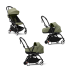 STOKKE YOYO³ καρότσι 3 σε 1, με τσάντα για νεογέννητα, πορτ-μπεμπέ και χρωματιστή τσάντα - 6