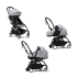 STOKKE YOYO³ καρότσι 3 σε 1, με τσάντα για νεογέννητα, πορτ-μπεμπέ και χρωματιστή τσάντα - 7