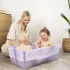 Cadita pliabila pentru copii Stokke Flexi Bath X-Large, 0-6 ani, spatioasa, Lavender - 6