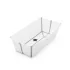 Cadita pliabila pentru copii Stokke Flexi Bath X-Large, 0-6 ani, spatioasa, White - 1