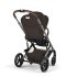 Carucior sport pentru copii Cybex Balios S Lux, flexibil, confortabil, Chocolate Brown cu cadru Taupe - 3