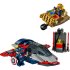 Set LEGO Marvel Avengers: Capitanul America vs Thanos 76319, Colectia Super Heroes 4+ - 4