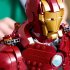 Set LEGO Marvel Avengers: Bust Iron Man MK4 76327, Colectia Marvel Collectibles - 7