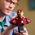 Set LEGO Marvel Avengers: Bust Iron Man MK4 76327, Colectia Marvel Collectibles - 5