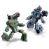 LEGO Marvel Iron Man si War Machine vs dronele Hammer 76320, Set de lupta si colectie - 4