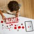 LEGO Marvel Sigla si minifigurine MARVEL 76313, Model de colectie si etalare - 7