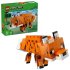LEGO Minecraft Vulpea 21588, Figurina animal mare articulata si decor camera de gaming - 1