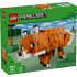 LEGO Minecraft Vulpea 21588, Figurina animal mare articulata si decor camera de gaming - 2