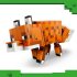 LEGO Minecraft Лисица 21588, Голяма съчленена фигурка на животно и декорация за игрална стая - 4
