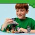 LEGO Minecraft Gradina Palida 21586, Set de constructie interactiv cu inima de Creaking - 6