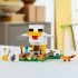 LEGO Minecraft Ferma de pui 21585, Set de constructie interactiv cu cotet in forma de gaina - 5