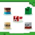 LEGO Minecraft Minibiomuri 21589, Set premium de colectie si etalare cu 5 microbiomuri - 7