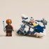 Lego Star Wars 75400 Джедайският звезден изтребител на Пло Куун, интерактивен комплект с 2 пускови установки - 6