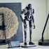 LEGO Star Wars Droid de securitate K-2SO 75434, Figurina de Colectie Articulata si Suport de Expunere - 6