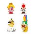 LEGO Super Mario Kart Бебе Праскова и Гран При 72036, Персонализируем комплект за сглобяване и състезания - 6