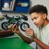 LEGO Technic Motocicleta Kawasaki Ninja H2R 42170, Model la Scara 1:8, cu Motor si Cutie de Viteze - 8