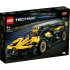 LEGO Technic Състезателна кола Bugatti 42151, Комплект за сглобяване на състезателна кола, с двигател W16, жълто и черно - 2