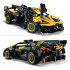 LEGO Technic Bolid Bugatti 42151, Set de Constructie Masina de Curse, cu Motor W16, Galben si Negru - 6