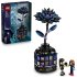 LEGO Wednesday Floare de dalie neagra 76784, Set de Constructie, cu Vaza Minisera si 2 Minipapusi - 1