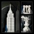 LEGO Architecture Νέα Υόρκη, Το Μεγάλο Μήλο 21066, Συλλεκτικό Σετ, για Ενήλικες, με 1.465 Κομμάτια - 8