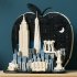 LEGO Architecture Νέα Υόρκη, Το Μεγάλο Μήλο 21066, Συλλεκτικό Σετ, για Ενήλικες, με 1.465 Κομμάτια - 6