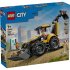 LEGO City Buldoexcavator galben 60480, Set de Constructie Utilaj de Santier, cu 2 Minifigurine, 301 Piese - 2