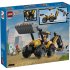 LEGO City Buldoexcavator galben 60480, Set de Constructie Utilaj de Santier, cu 2 Minifigurine, 301 Piese - 3