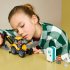 LEGO City Жълт багер 60480, Комплект строителна техника, с 2 минифигури, 301 части - 9