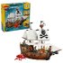 LEGO Creator 3 σε 1 Εμβληματικό Πειρατικό Πλοίο 31387, Σετ Δημιουργίας με 5 Μίνι Φιγούρες, 1.074 Τεμάχια - 1