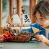 LEGO Creator 3 в 1 Емблематичен пиратски кораб 31387, Творчески комплект с 5 минифигури, 1074 части - 5