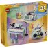 LEGO Creator 3 in 1 Pian decorativ cu o pisica 31392, Set de Constructie Muzical, 485 Piese - 3