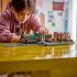 LEGO City 60511 Tren cu Aburi Vintage, Set de Constructie Clasic, cu Locomotiva si Gara, 7 ani+, 575 Piese - 10