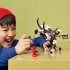 LEGO NINJAGO 71863 Зилвар и чудовището-дракон Гримтак, Комплект екшън фигурки с Кай и Ня, 7+ години, 232 части - 9