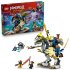 LEGO NINJAGO 71843 - Драконовият ездач на Роуг, 2-в-1 комбиниран комплект, 8+ години, 2 фигурки - 1