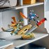 LEGO NINJAGO 71871 Batalia de la Sabia Dragonului, Set de Colectie cu Robot si Dragon, 9 ani+, 1016 Piese - 6