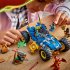 LEGO NINJAGO 71856 Трансформиращата се кола на Джей, състезателно превозно средство 2 в 1 с 5 минифигури, 8+ години, 387 части - 7