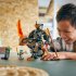 LEGO NINJAGO 71854 Robotul de Misiune al lui Cole si Dragonul Zane, Set de Constructie cu 3 Minifigurine, 7 ani+, 364 Piese - 8