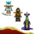 LEGO NINJAGO 71854 Robotul de Misiune al lui Cole si Dragonul Zane, Set de Constructie cu 3 Minifigurine, 7 ani+, 364 Piese - 4