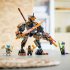 LEGO NINJAGO 71854 Robotul de Misiune al lui Cole si Dragonul Zane, Set de Constructie cu 3 Minifigurine, 7 ani+, 364 Piese - 7