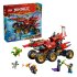 LEGO NINJAGO 71869 Bounty Land Rover, Αυτοκίνητο 3 σε 1 με 6 Μίνι Φιγούρες, 9+ ετών, 1214 Τεμάχια - 1